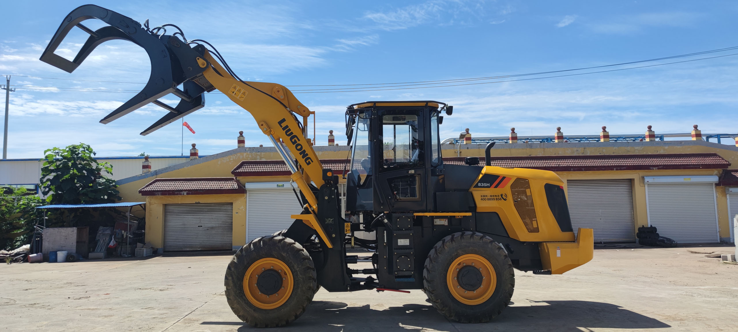 Forestry Log Grapple Loader LIUGONG CLG835H-LG